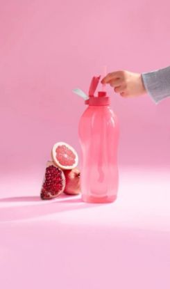 Afbeeldingen van Ecofles 2 L Tupperware - Special edition Think Pink 2024
