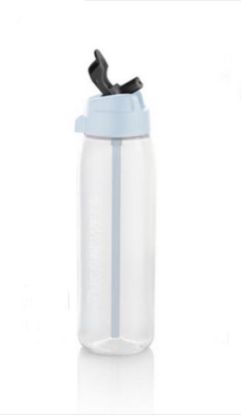 Afbeeldingen van Tupperware premium ecofles met rietje