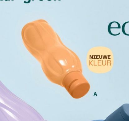 Afbeeldingen van Tupperware ecofles plus 500ml oranje