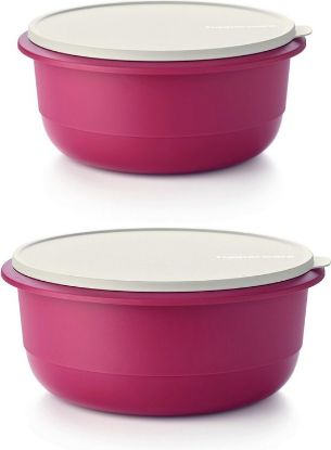 Afbeeldingen van Tupperware mix en mengkom set van 2
