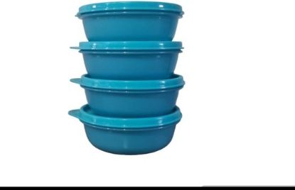 Afbeeldingen van Tupperware ruimteschaaltjes 300 ml 4 stuks