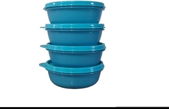 Afbeeldingen van Tupperware ruimteschaaltjes 300 ml 4 stuks