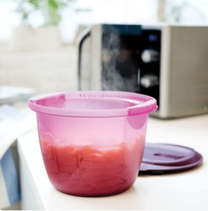 Afbeeldingen van Tupperware Pastamaker 3 l Oranje - Pastakoker Rijstkoker Pasta Maker Rond