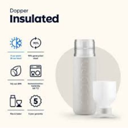 Afbeeldingen van Dopper Geïsoleerde Thermosfles 350ml Gentle Grey