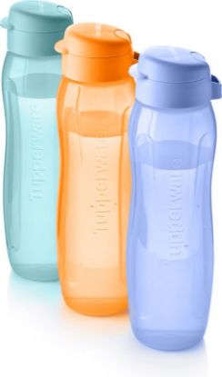 Afbeeldingen van Tupperware Set Ecoflessen Slim 750ml (3)