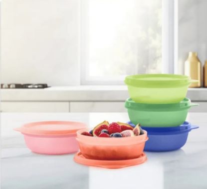 Afbeeldingen van Tupperware Ruimteschaaltjes Regenboog (5)