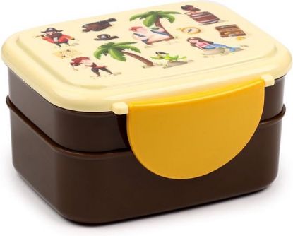 Afbeeldingen van Lunchbox - Jolly Rogers Piraten met bestek