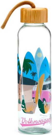 Afbeeldingen van Volkswagen Busje Waves - VW T1 - Roze&Blauw - 500ml