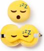 Afbeeldingen van Snoozie het Slaaphoofd knuffel/reiskussen/slaapmasker - 2-in-1 set - voor kinderen