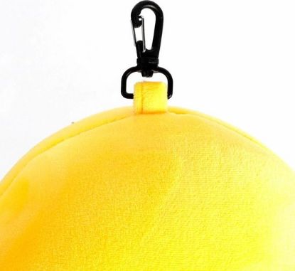 Afbeeldingen van Snoozie het Slaaphoofd knuffel/reiskussen/slaapmasker - 2-in-1 set - voor kinderen