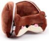 Afbeeldingen van Otter het Slaaphoofd knuffel/reiskussen/slaapmasker - 2-in-1 set