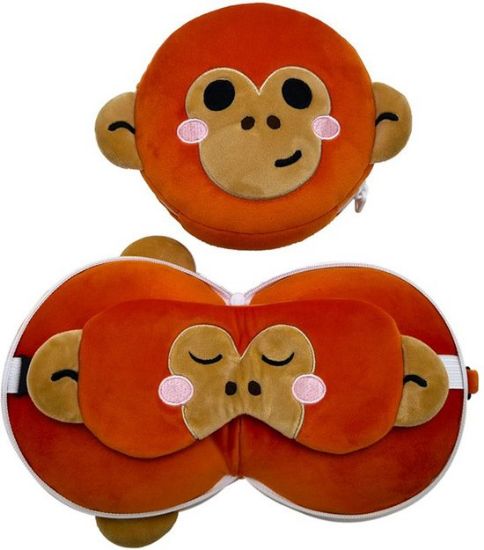 Afbeeldingen van Reiskussen & Slaapmasker 2 in 1